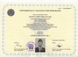 Free download IJAZAH S1 DAN TRANSKRIP NILAI FAKULTAS HUKUM UNIVERSITAS 17 AGUSTUS 1945 (UNTAG) SEMARANG | TANGGAL LULUS: 24 MARET 2020 (GELAR AKADEMIK: SARJANA HUKUM (S.H.) / BACHELOR OF LAWS) free photo or picture to be edited with GIMP online image editor