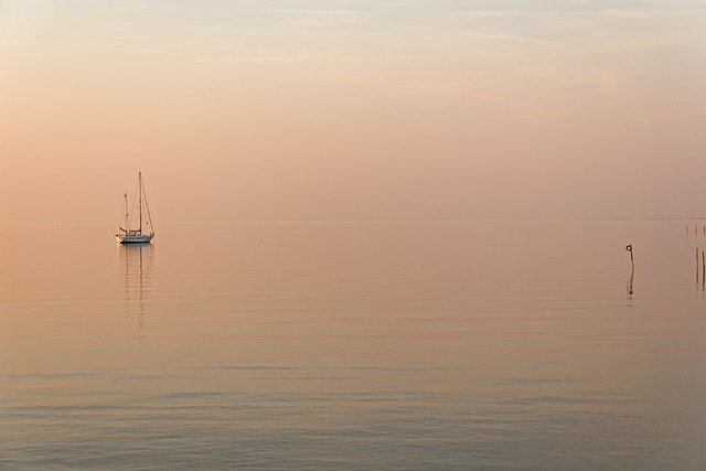 Free download ijsselmeer boat lonely water free picture to be edited with GIMP free online image editor