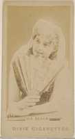 Free download Ila Beals, from the Actors and Actresses series (N45, Type 7) for Dixie Cigarettes free photo or picture to be edited with GIMP online image editor