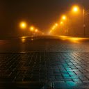 Illuminated Street Lights on the Road  screen for extension Chrome web store in OffiDocs Chromium