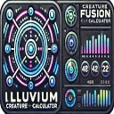 Illuvium Creature Fusion Calculator  screen for extension Chrome web store in OffiDocs Chromium