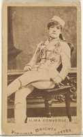 Free download Ilma Converse, from the Actors and Actresses series (N45, Type 1) for Virginia Brights Cigarettes free photo or picture to be edited with GIMP online image editor