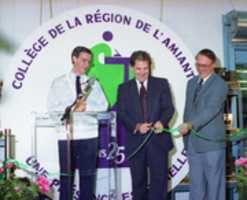 Free download Inauguration du CTMP, 1993 free photo or picture to be edited with GIMP online image editor
