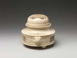Free download Incense Burner (koro) and Cover with Molded and Reticulated Design free photo or picture to be edited with GIMP online image editor