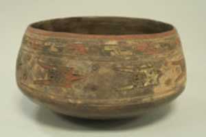 Free download Incised Painted Bowl with Birds free photo or picture to be edited with GIMP online image editor