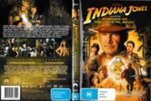 Free download Indiana Jones And The Kingdom Of The Crystal Skull 2008 DVD Cover Art free photo or picture to be edited with GIMP online image editor