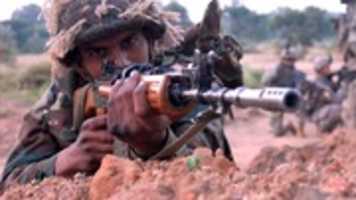 Free download Indian Army Soldier at Camp Babina free photo or picture to be edited with GIMP online image editor