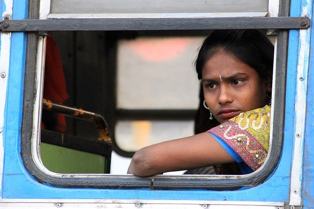 Free download india woman look bus person free picture to be edited with GIMP free online image editor