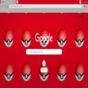 infinite pokeballs theme  screen for extension Chrome web store in OffiDocs Chromium