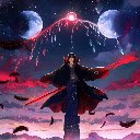 Infinite Power Itachi Uchiha live Wallpaper  screen for extension Chrome web store in OffiDocs Chromium