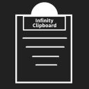Infinity Clipboard  screen for extension Chrome web store in OffiDocs Chromium
