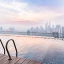 Infinity swimming pool  screen for extension Chrome web store in OffiDocs Chromium