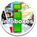 Infoboxes  screen for extension Chrome web store in OffiDocs Chromium