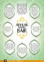 Free download Infografis An Naba Akhlak Yang Baik free photo or picture to be edited with GIMP online image editor