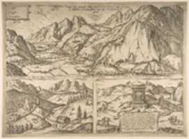 Free download Innsbruck from the series Civitates Orbis Terrarum, vol. V, plate 59 free photo or picture to be edited with GIMP online image editor