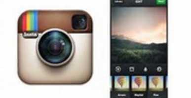 Free download Instagram logo with the word Instagram free photo or picture to be edited with GIMP online image editor
