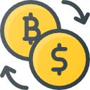 Экран Instant BTC to USD/GBP для расширения интернет-магазина Chrome в OffiDocs Chromium