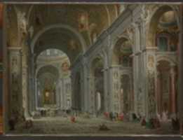 Free download Interior of Saint Peters, Rome free photo or picture to be edited with GIMP online image editor
