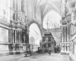 Free download Interior of the Cathedral of Freiberg free photo or picture to be edited with GIMP online image editor
