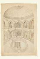 Free download Interior of the Taj Mahal Mausoleum free photo or picture to be edited with GIMP online image editor