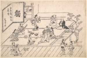 Free download Interior Scene in the Yoshiwara free photo or picture to be edited with GIMP online image editor