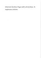Free download Internet Archive Page Explosive Articles free photo or picture to be edited with GIMP online image editor