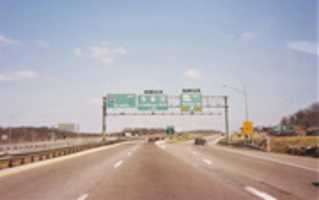 Free download Interstate 44 East at Exit 277A, Route 366 East, Watson Rd exit (1992) free photo or picture to be edited with GIMP online image editor