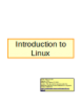 تنزيل مجاني مقدمة إلى قالب Linux DOC أو XLS أو PPT مجانًا ليتم تحريره باستخدام LibreOffice عبر الإنترنت أو OpenOffice Desktop عبر الإنترنت