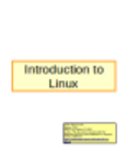 Gratis download Inleiding tot Linux Microsoft Word-, Excel- of Powerpoint-sjabloon, gratis te bewerken met LibreOffice online of OpenOffice Desktop online