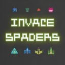 Écran de jeu Invace Spaders pour l'extension Chrome web store dans OffiDocs Chromium