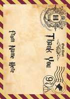 Libreng download Invitation Card - Harry Potter Theme libreng larawan o larawan na ie-edit gamit ang GIMP online image editor