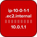 ip xxx x.ec2.internal to IPs screen for extension Chrome web store in OffiDocs Chromium