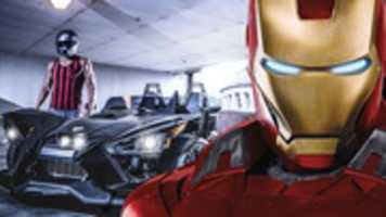 Free download Iron Man And Slingshot With Driver free photo or picture to be edited with GIMP online image editor
