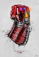 Free download iron mans iron gauntlet poster [distributed on avengers endgame re-realease] free photo or picture to be edited with GIMP online image editor