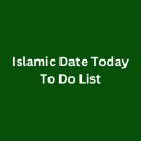 Islamic Date Today To Do List  screen for extension Chrome web store in OffiDocs Chromium