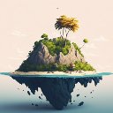 Island mountains  screen for extension Chrome web store in OffiDocs Chromium