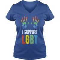 Free download I Support LGBT T-Shirts - Lesbian Gay Pride Flag TShirts | BNSON free photo or picture to be edited with GIMP online image editor