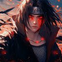 Itachi Uchiha: Mystery and Power in a Live Theme  screen for extension Chrome web store in OffiDocs Chromium