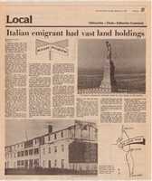 Free download Italian emigrant had vast land holdings (San Jose News, January 5, 1979) free photo or picture to be edited with GIMP online image editor