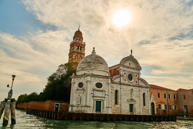 تحميل مجاني إيطاليا البندقية سان ميشيل في صورة مجانية Isola ليتم تحريرها باستخدام محرر الصور المجاني على الإنترنت GIMP