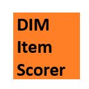 Item Scoring Extension for Destiny Item Manager  screen for extension Chrome web store in OffiDocs Chromium