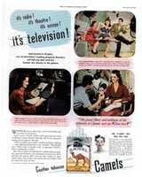 Free download Its Television: Camel Cigarette Ad free photo or picture to be edited with GIMP online image editor