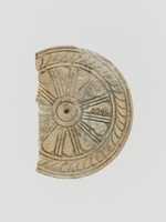 Free download Ivory disk with rosette free photo or picture to be edited with GIMP online image editor