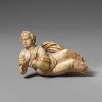 Free download Ivory statuette of a reclining woman free photo or picture to be edited with GIMP online image editor
