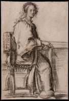 Free download Jacopo Confortini,  Lady Seated At A Table Google Art Project free photo or picture to be edited with GIMP online image editor