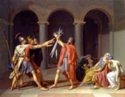 Free download Jacques Louis David, Oath Of The Horatii free photo or picture to be edited with GIMP online image editor