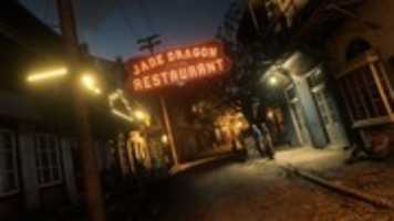 Free download Jade Dragon Restaurant, Red Dead Redemption 2 Screenshot free photo or picture to be edited with GIMP online image editor