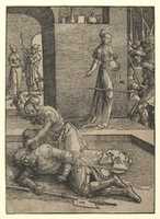 Free download Jael Killing Sisera, without ornamental frame free photo or picture to be edited with GIMP online image editor