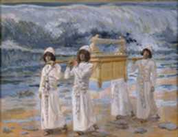 Free download James Jacques Joseph Tissot, The Ark Passes Over The Jordan free photo or picture to be edited with GIMP online image editor