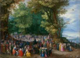 Free download Jan Brueghel The Elder, The Sermon On The Mount free photo or picture to be edited with GIMP online image editor